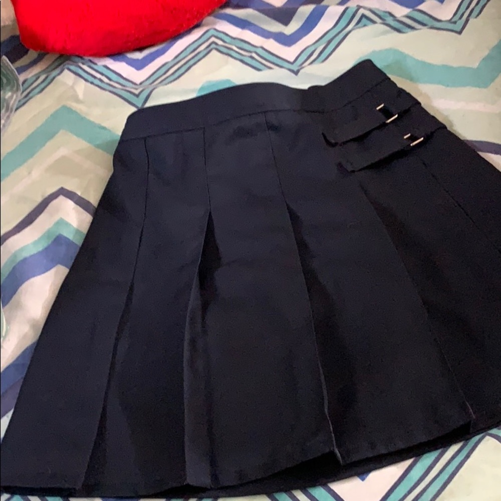 Navy blue skirt
